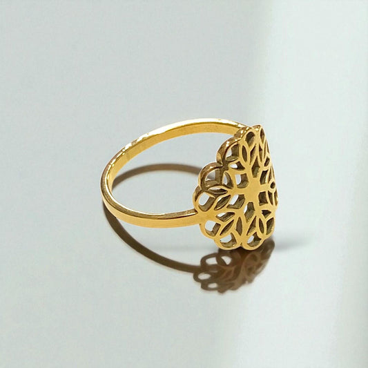 Anillo Acero Zoe