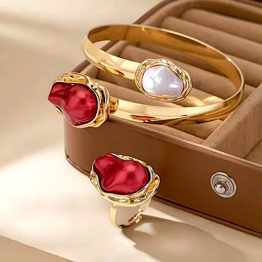 Brazalete & Anillo Ayda