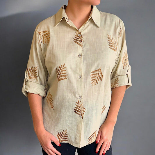 Camisa Bordada Nadia