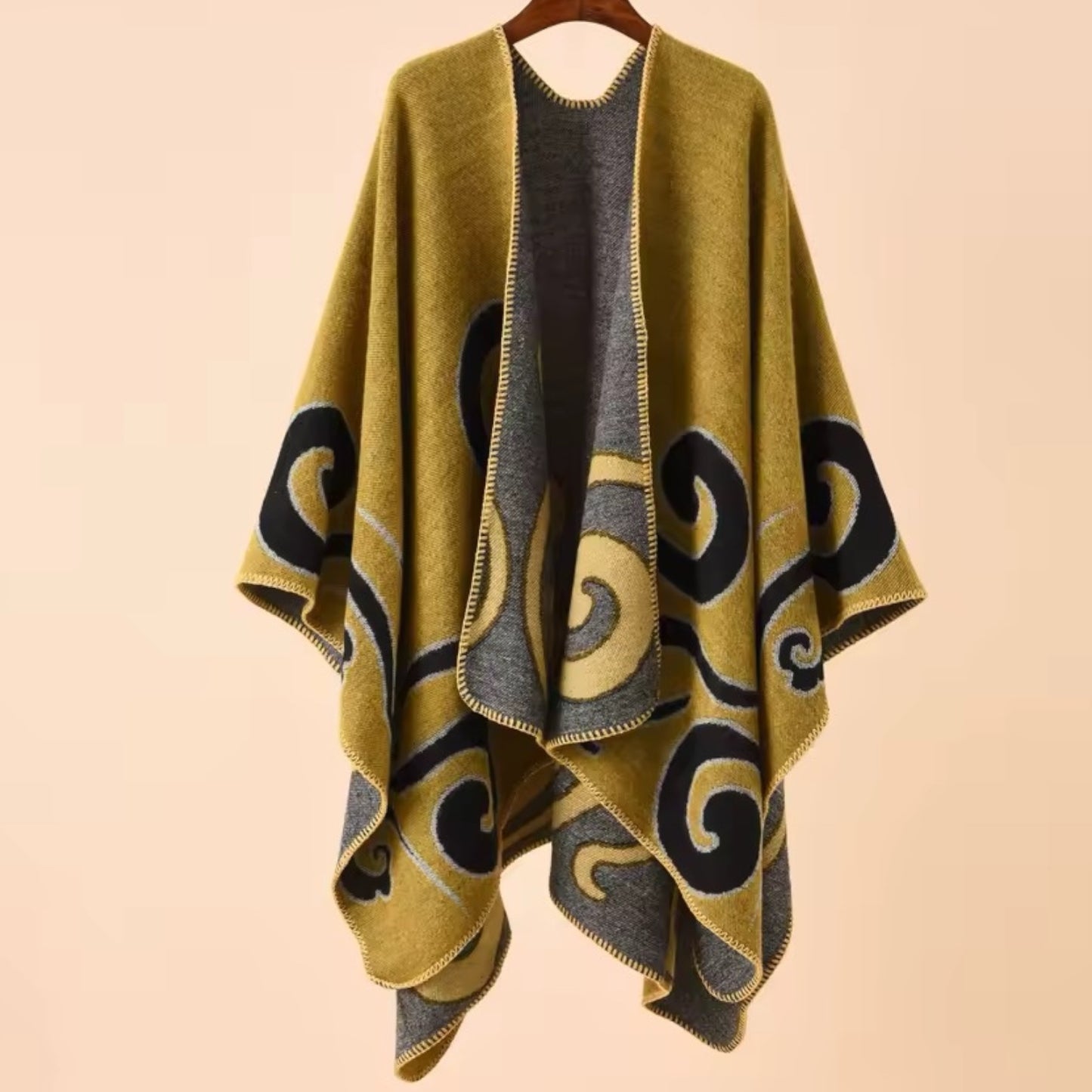 Ruana Reversible Edna