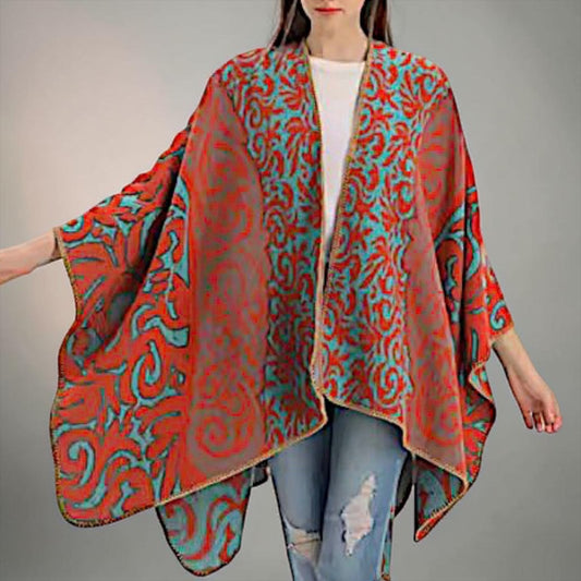 Ruana Reversible Toya