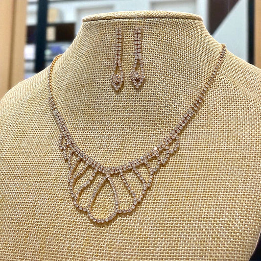 Collar & Aros Strass