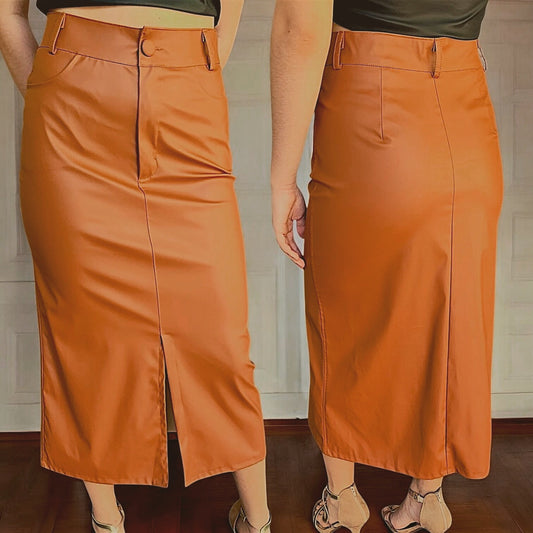 Pollera Eco Cuero Louda