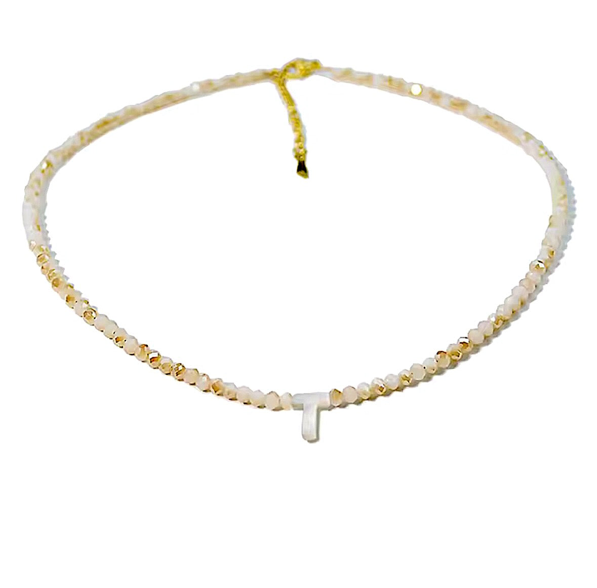 Collar Cristal y Nácar T