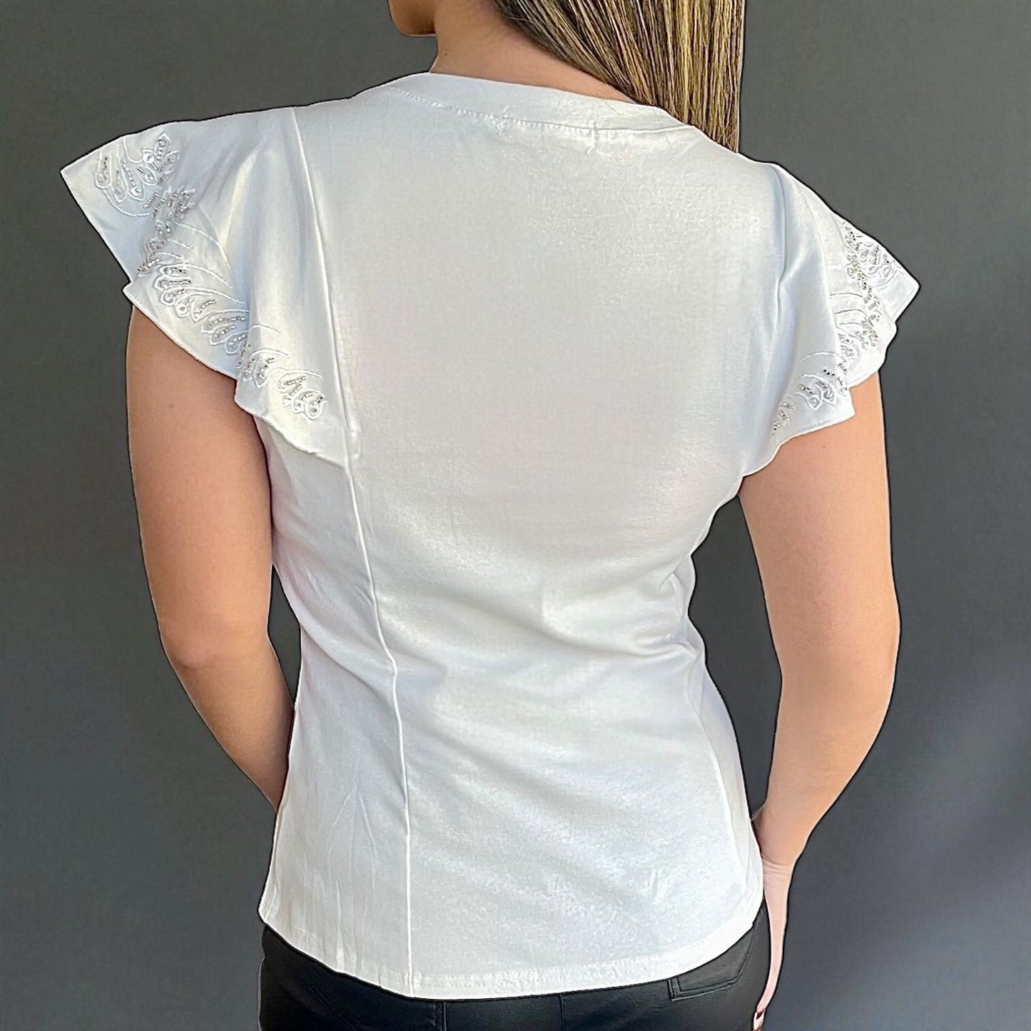 Blusa Bordada Noelia