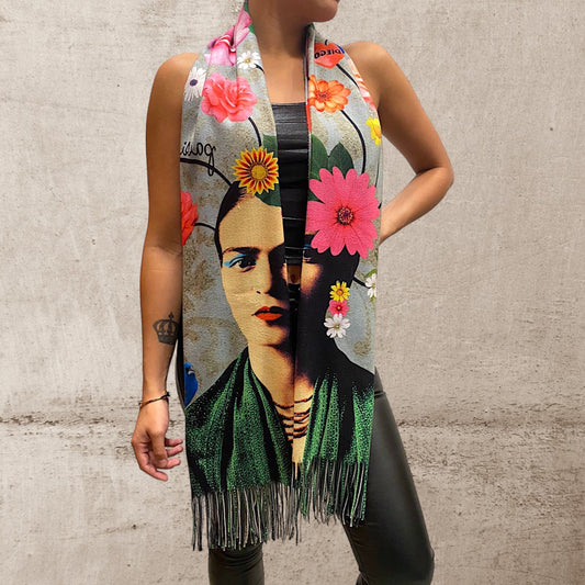 Pashmina Frida Flower