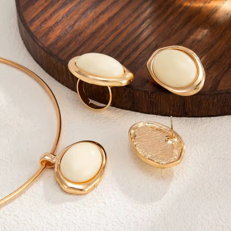Collar/Aros/Anillo Zoe