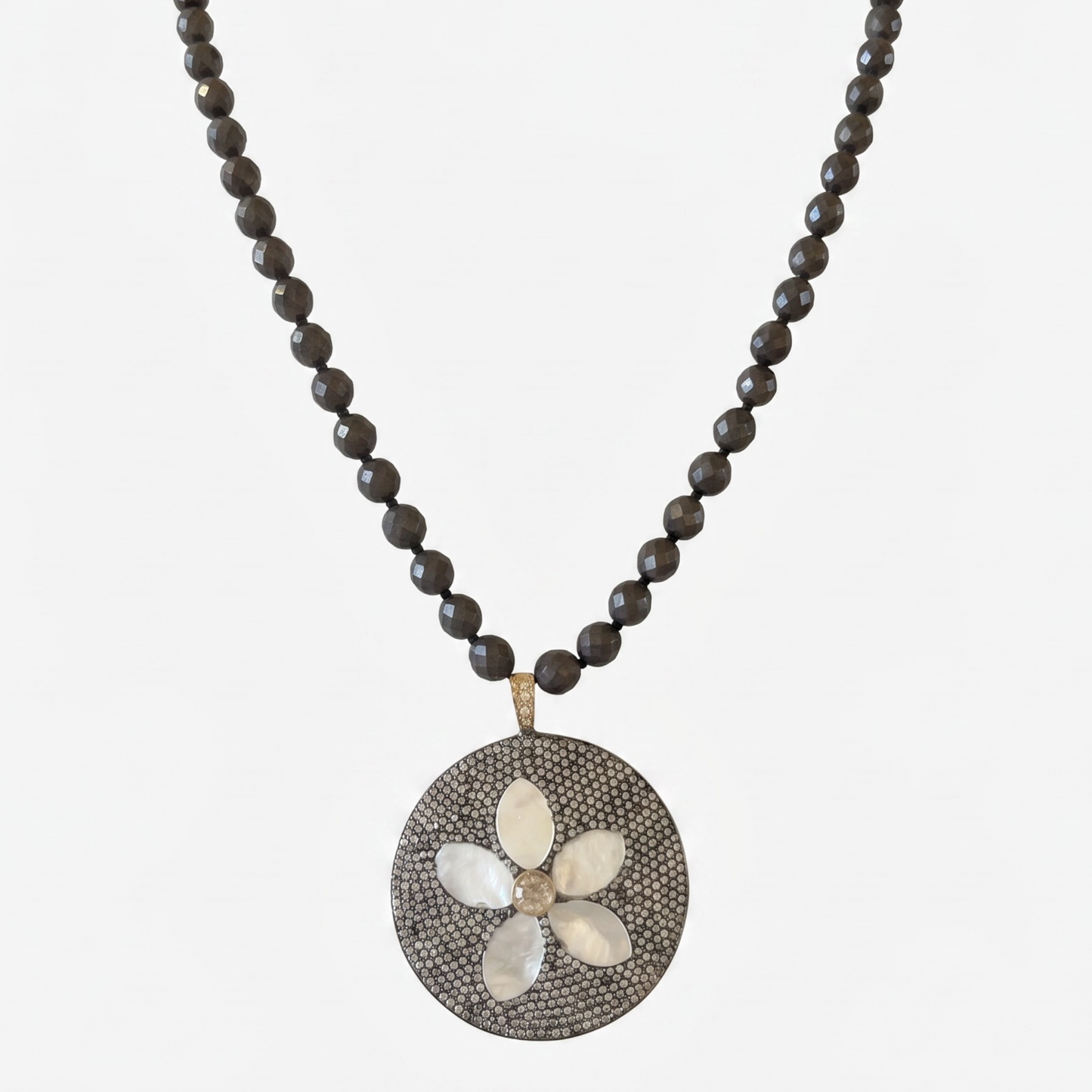 Collar Largo Piedras Naturales