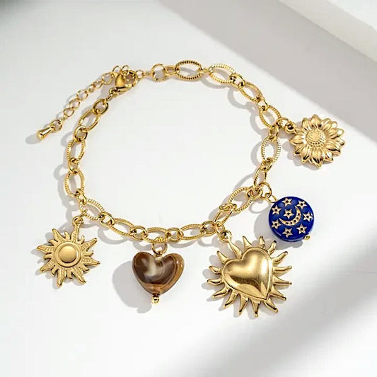 Pulsera Acero Dora