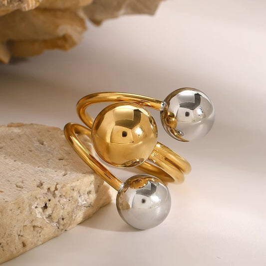 Anillo Acero Aisha
