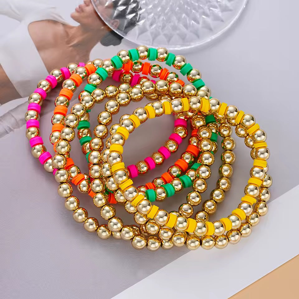 Set Pulseras Pía