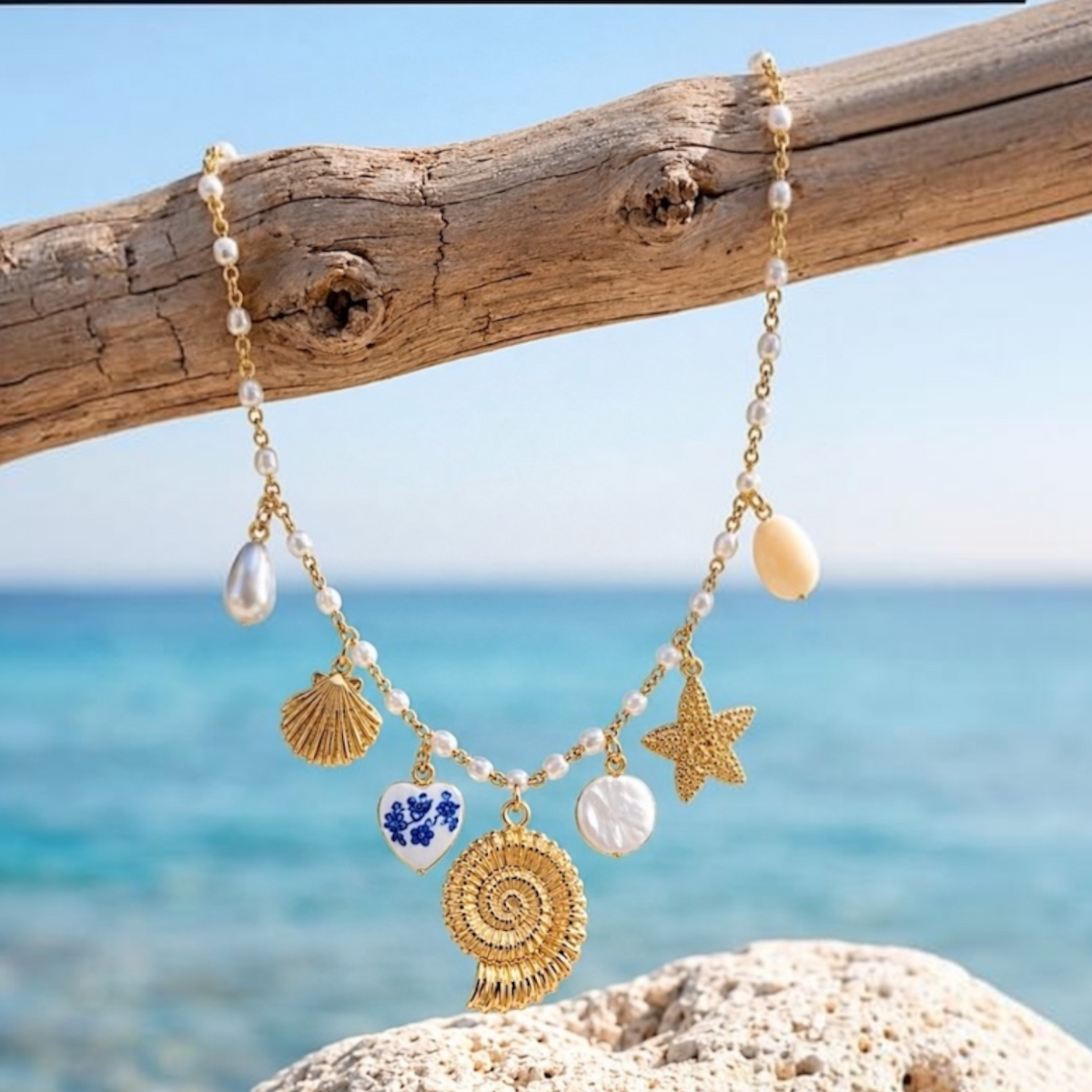 Collar Acero Marea