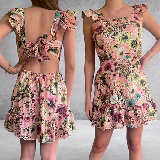 Vestido Broderie Alana