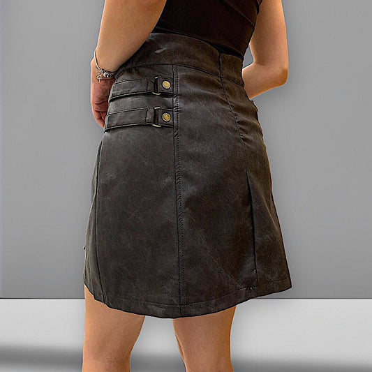 Pollera Eco Cuero Alana