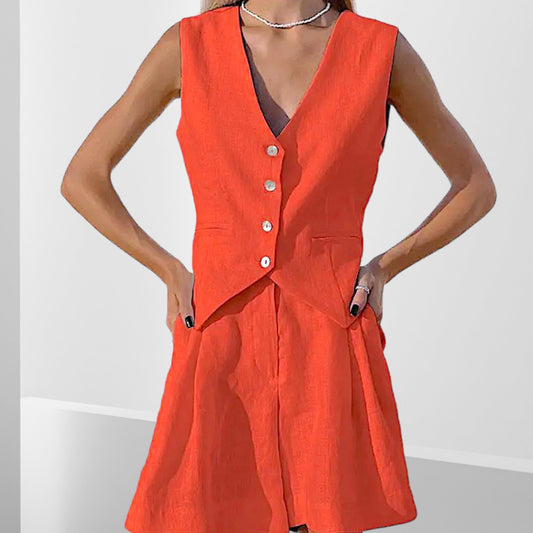 Set 2 Piezas Lino Naila