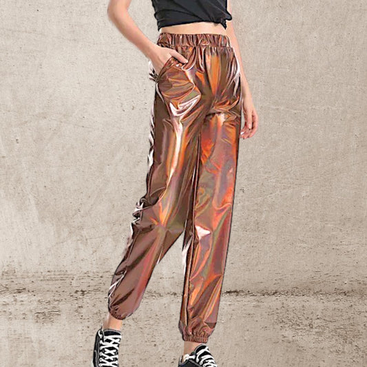 Jogger Metalizado Ada