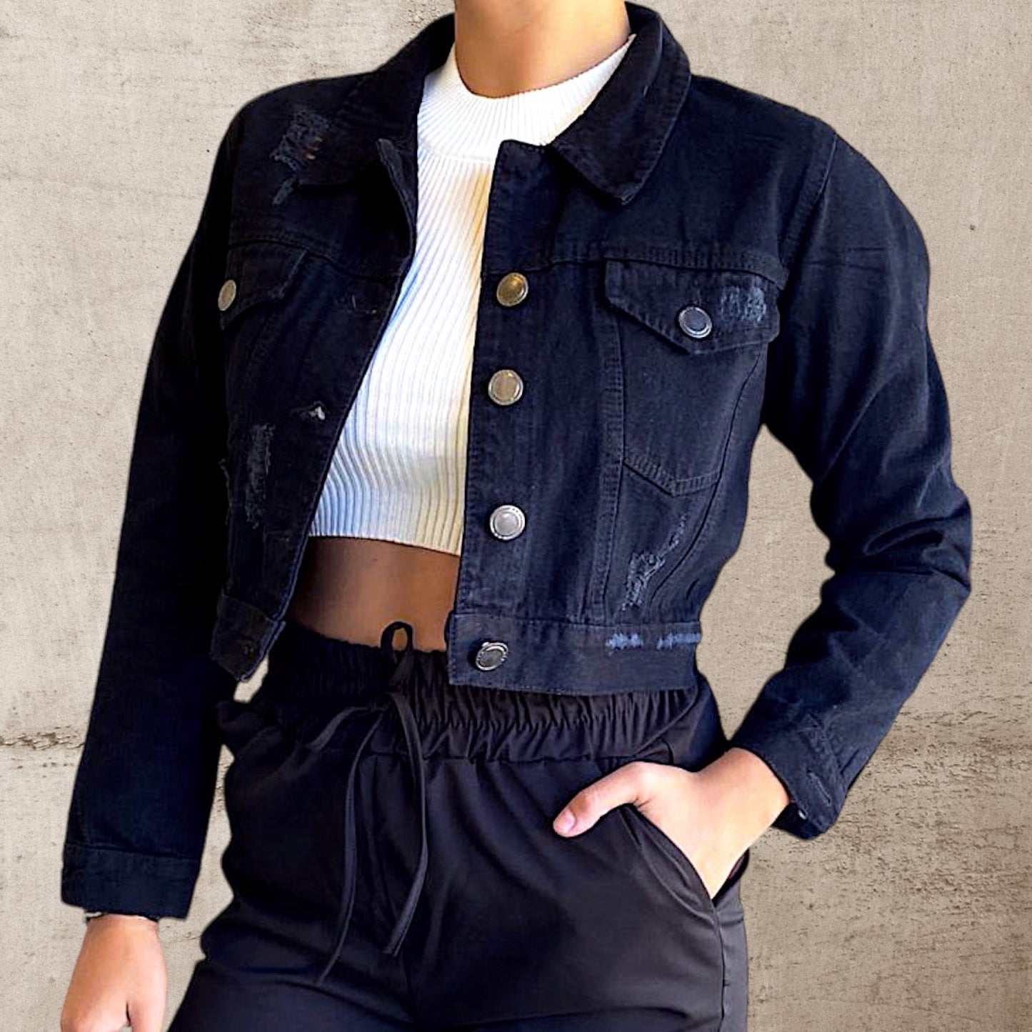 Campera Bordada Maika