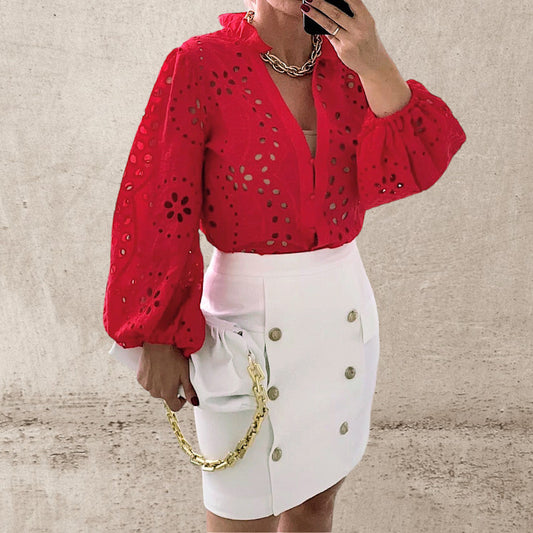 Blusa Broderie Rubí