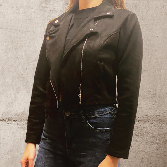 Campera Gamuza Olivia