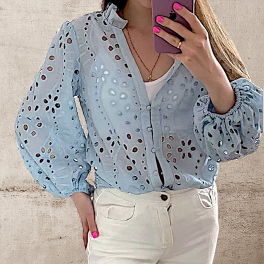 Blusa Broderie Lola