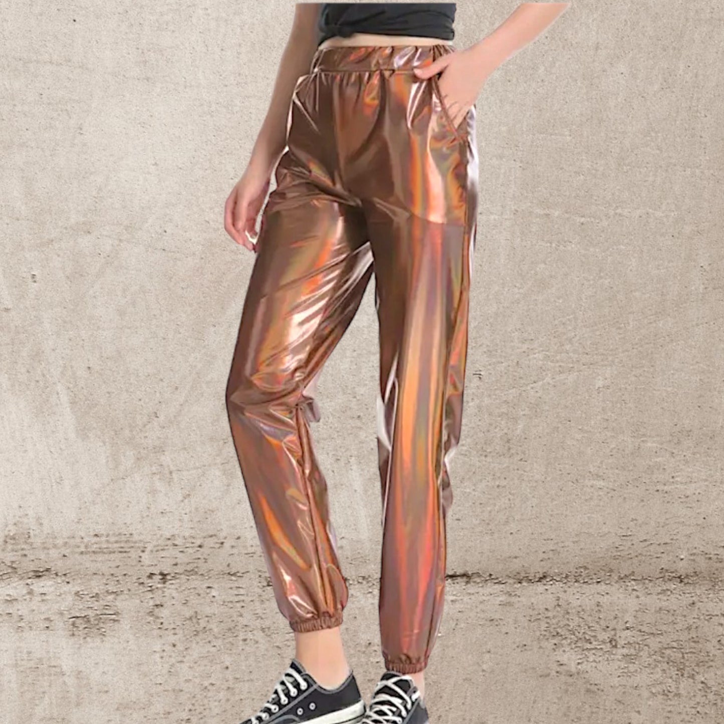 Jogger Metalizado Ada