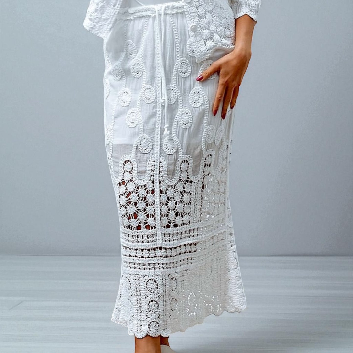 Pollera Crochet Kala