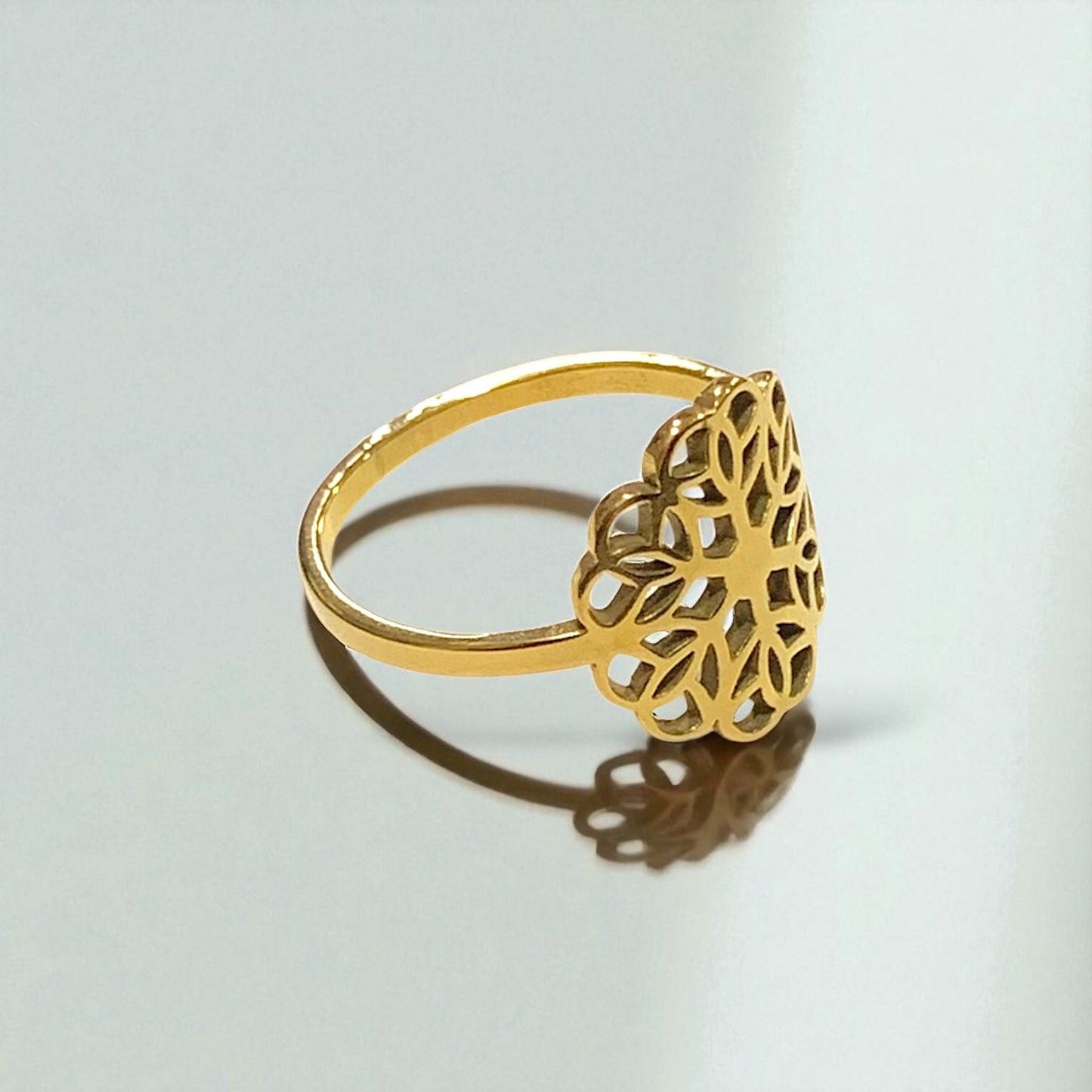 Anillo Acero Zoe