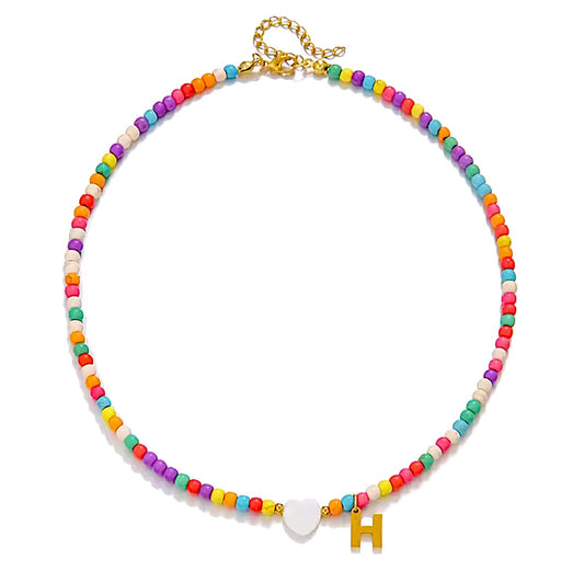 Collar Multicolor y Nácar H