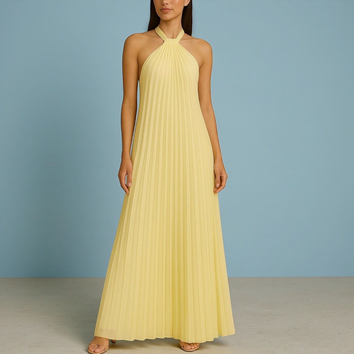 Vestido Plisado Mía