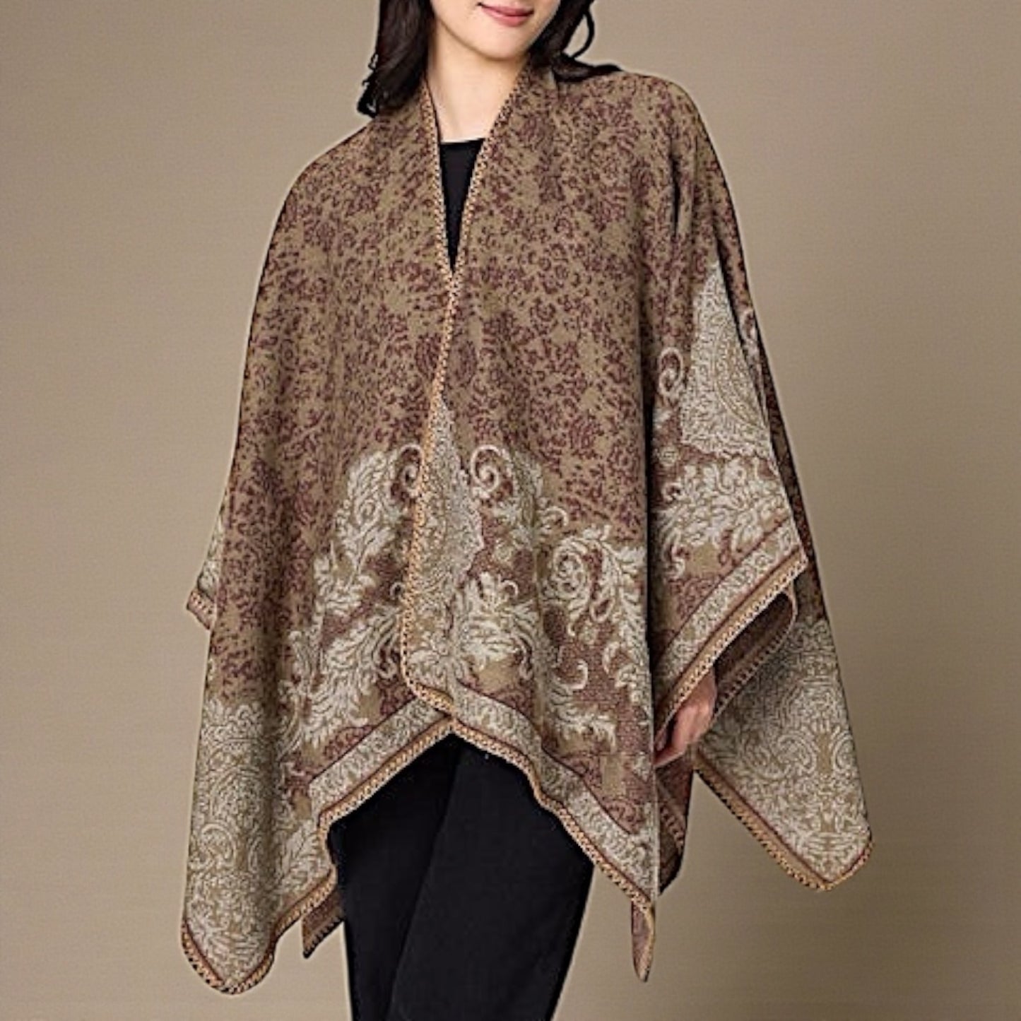 Ruana Reversible Toya