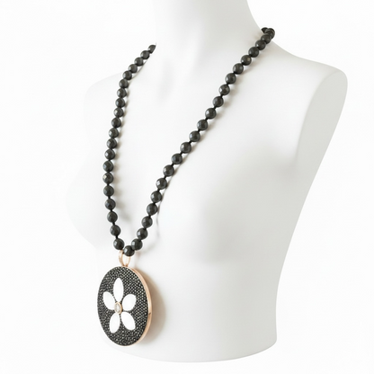 Collar Largo Piedras Naturales