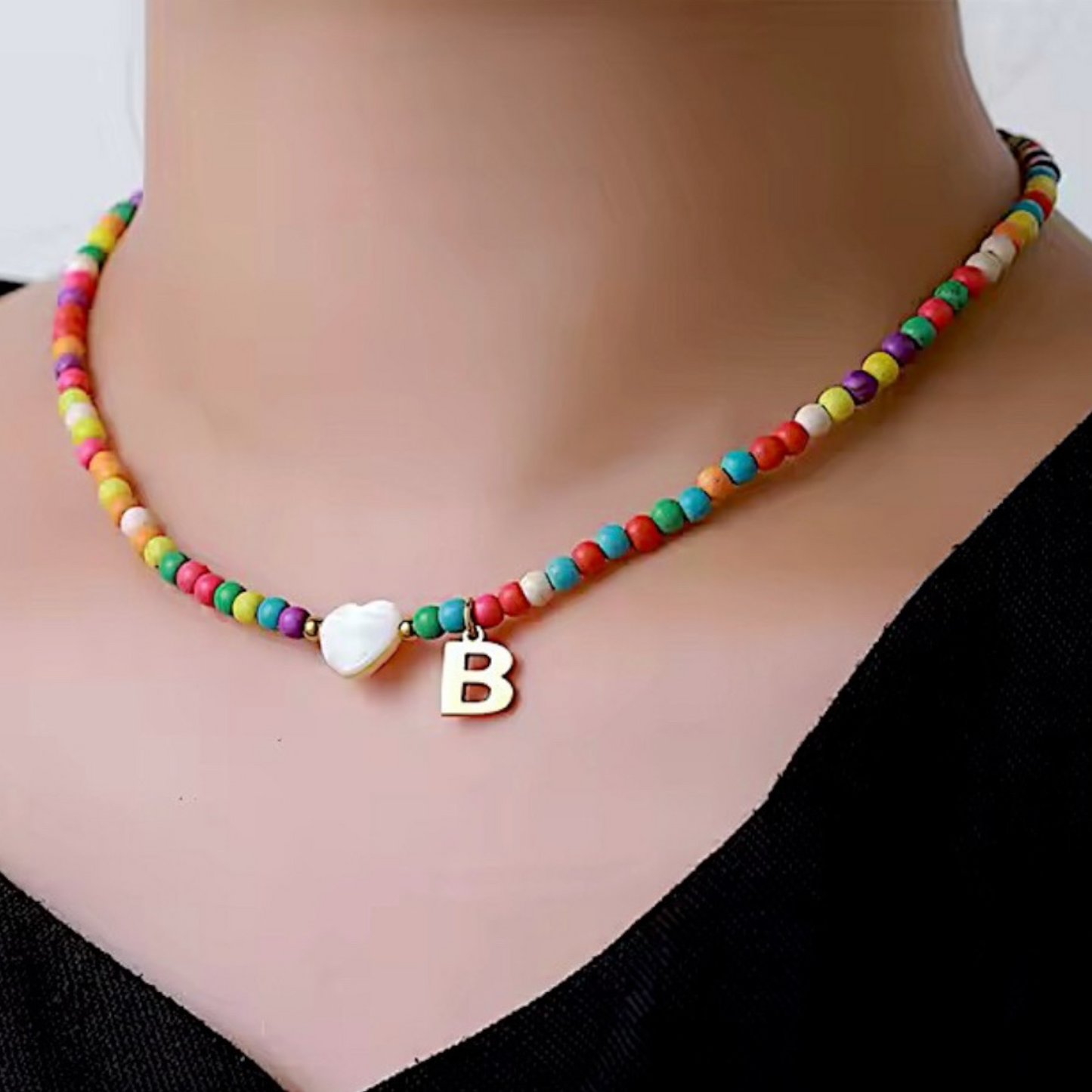 Collar Multicolor y Nácar B