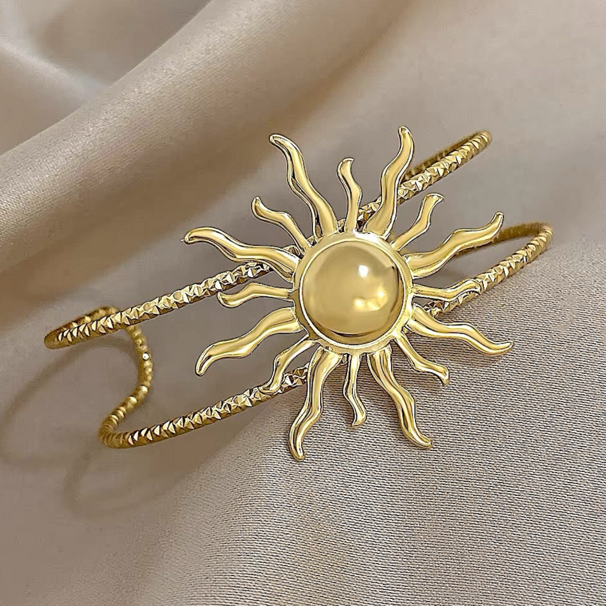 Pulsera Acero Sol