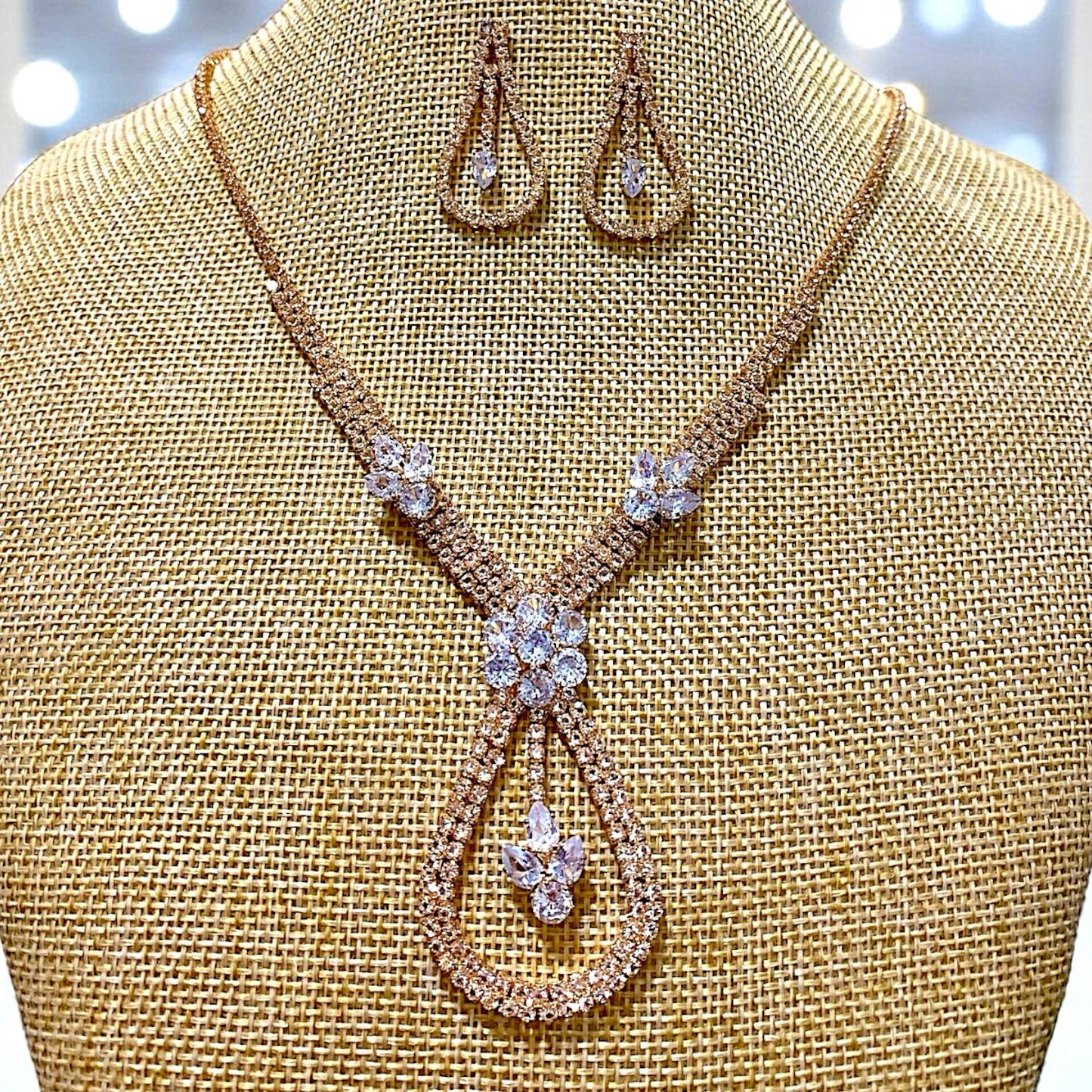 Collar & Aros Strass