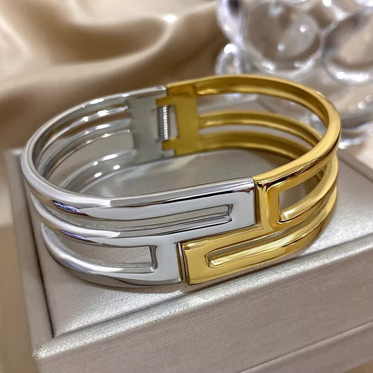 Pulsera Acero Dora