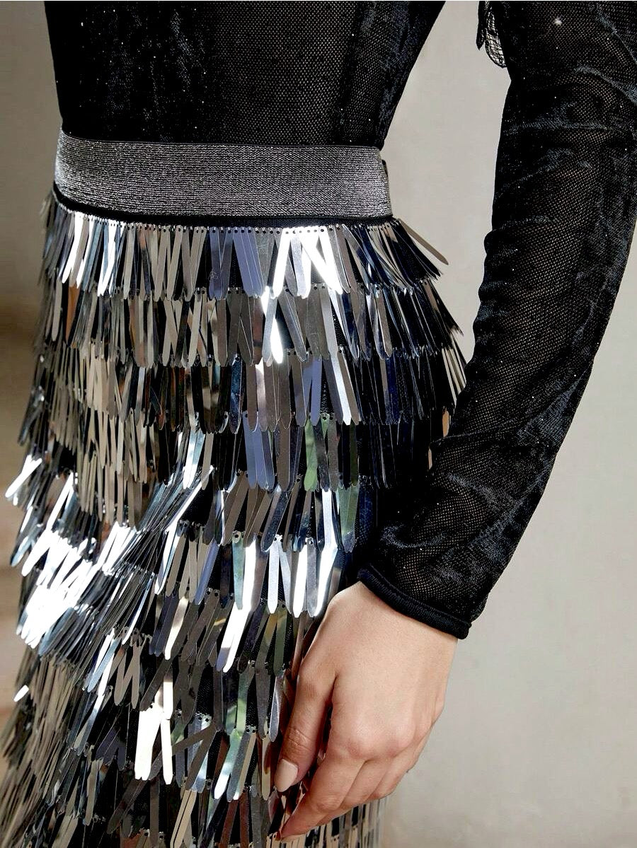 Pollera Lentejuelas Telma