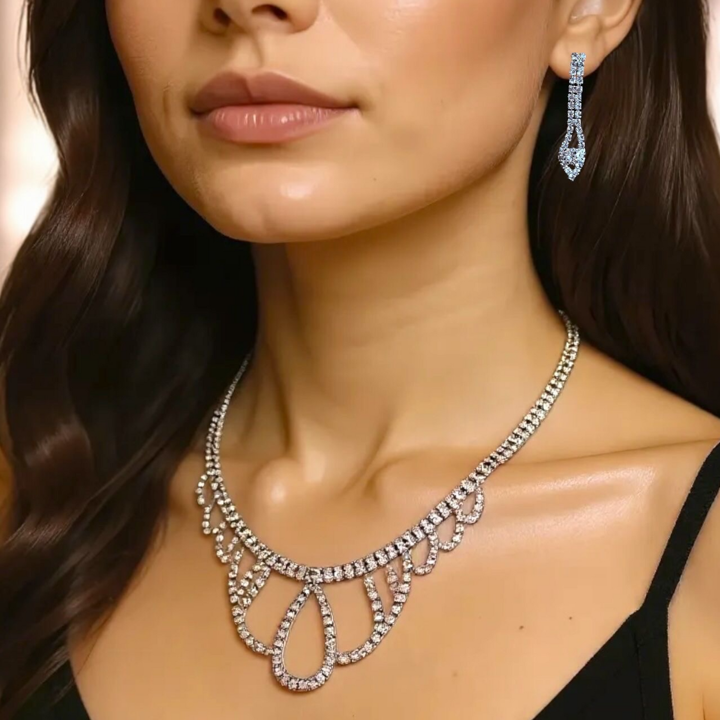 Collar & Aros Strass