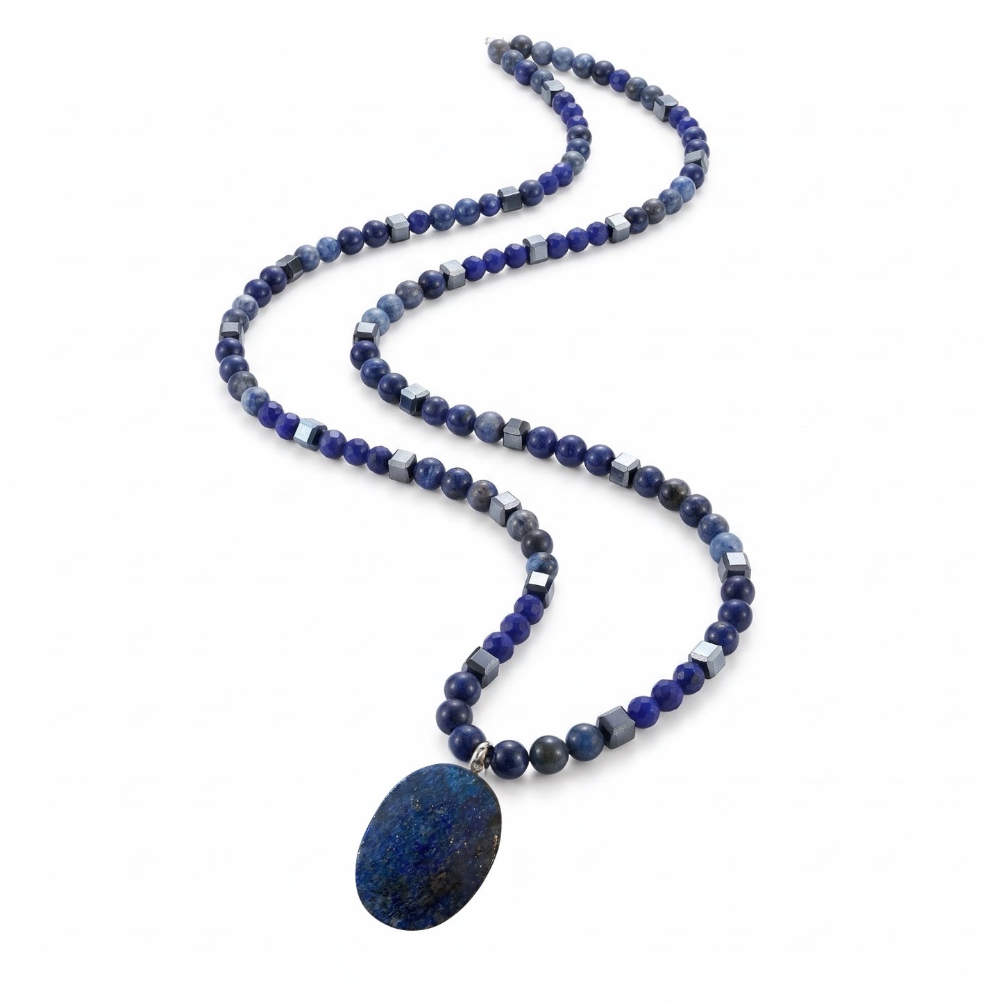 Collar Largo Piedras Naturales & Cristales