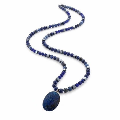 Collar Largo Piedras Naturales & Cristales