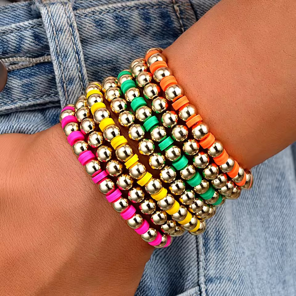 Set Pulseras Pía