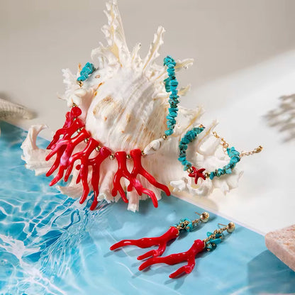 Collar + Aros + Pulsera