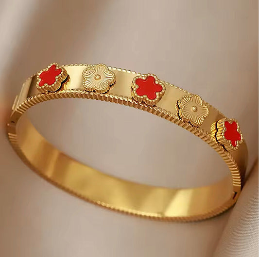 Pulsera Acero Flor