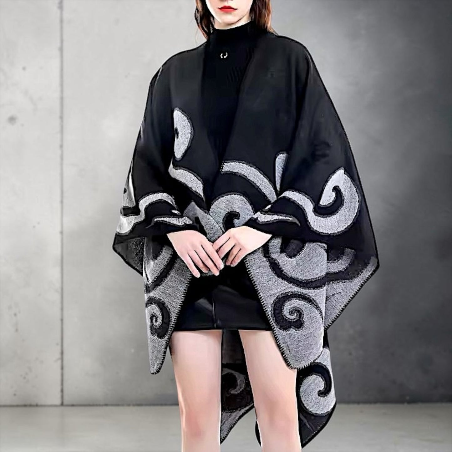 Ruana Reversible Alba