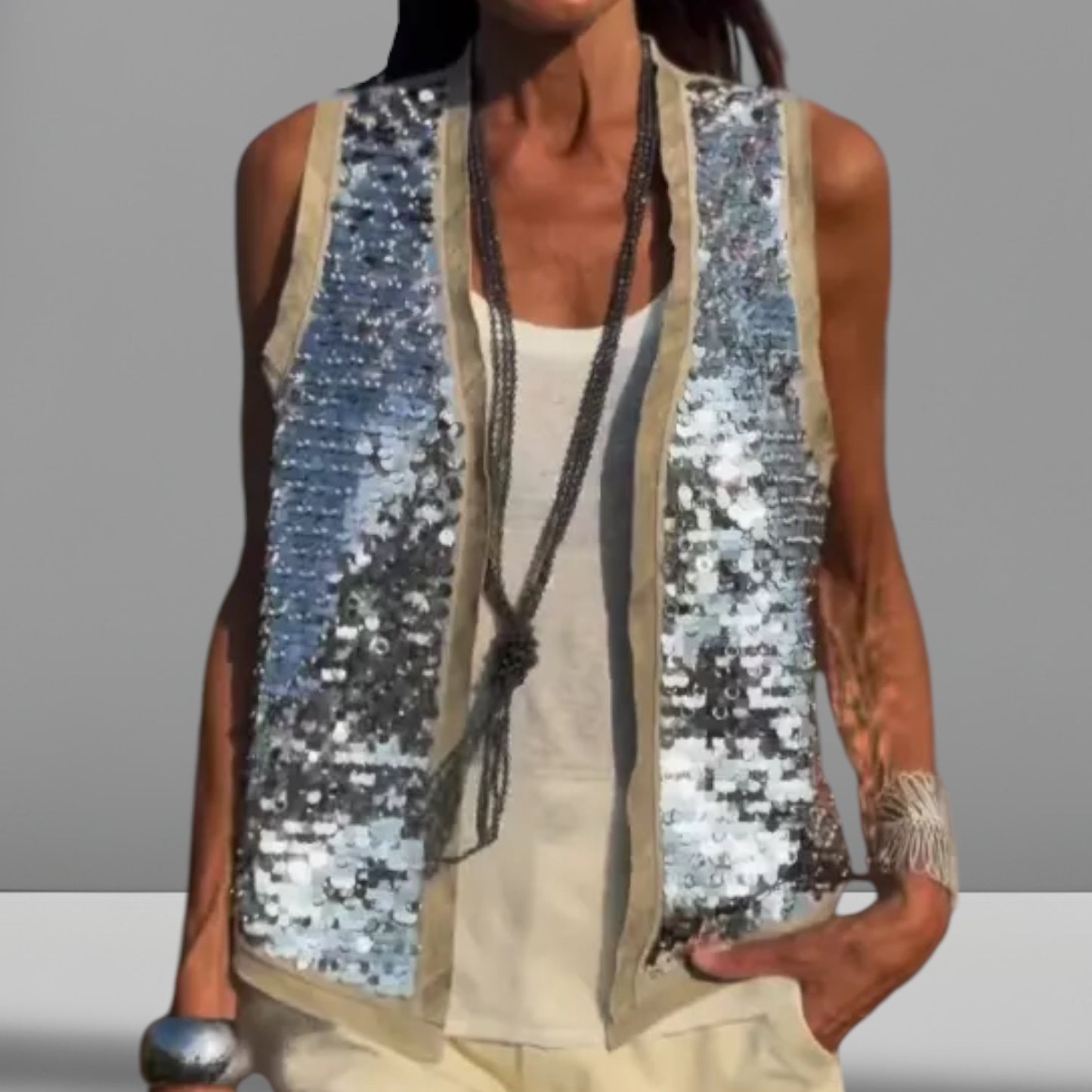 Chaleco Lentejuelas Kale