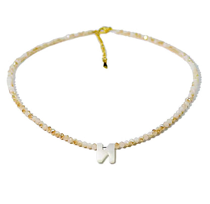 Collar Cristal y Nácar N