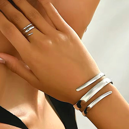 Brazalete & Anillo Bea