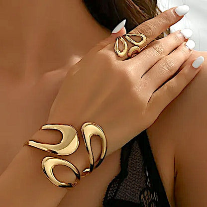 Brazalete & Anillo Aida