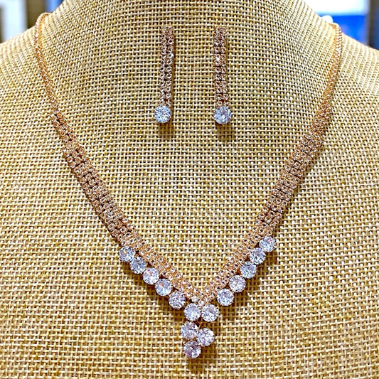 Collar & Aros Strass