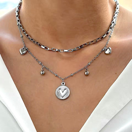 Collar & Aro Acero Umma