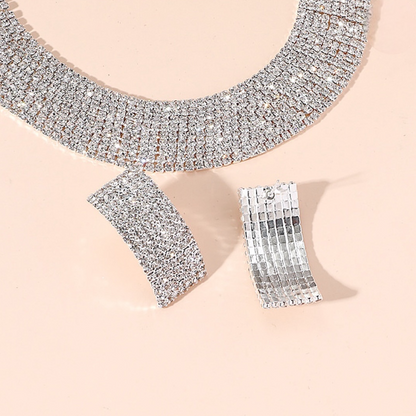 Collar & Aros Strass